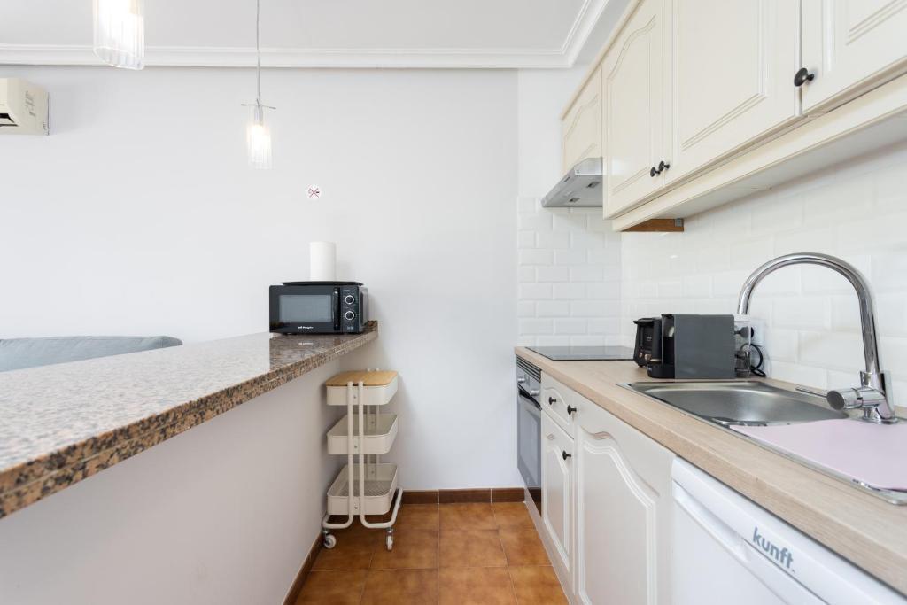 kuchyně apartmán Tenerife